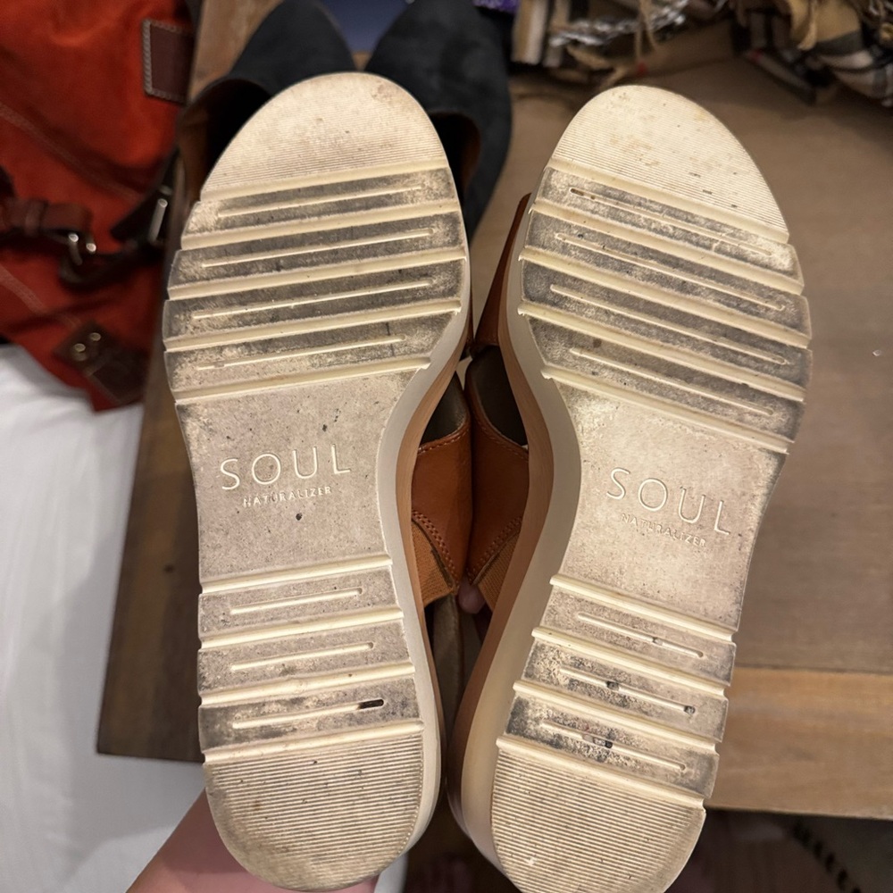 Women's Brown Sandals - Picture 4 of 4